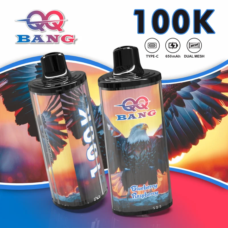 QQ BANG 100K Puffs Prefilled Hookah Vape | Rechargeable